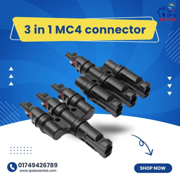 3 In 1 MC4 Connector
