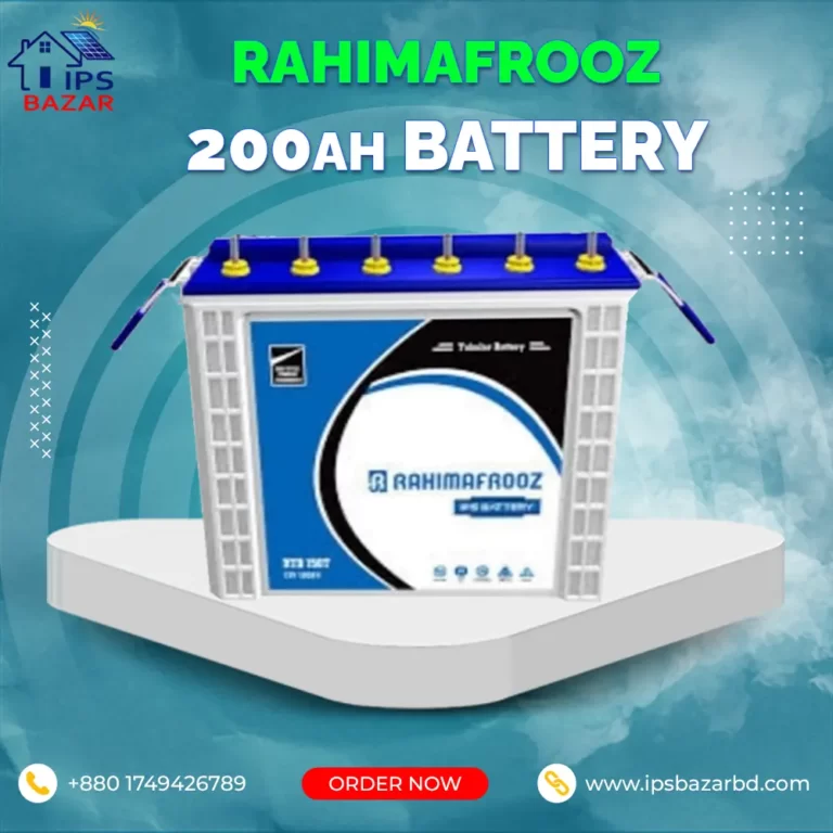 Rahimafrooz 200ah Tall Tubular Battery