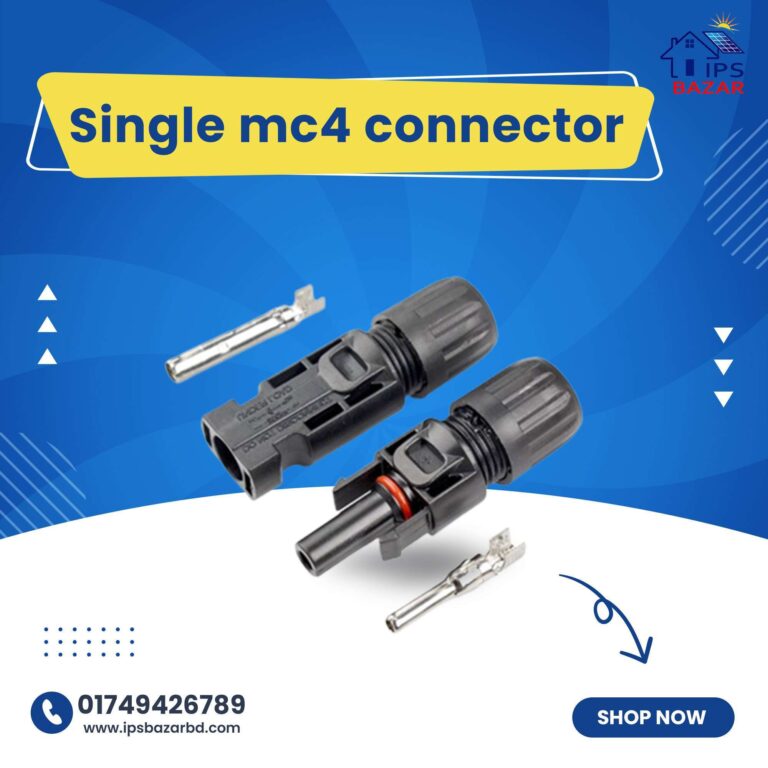 Single MC4 Connector